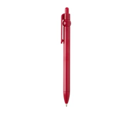 Fidget шариковая ручка из переработанной пластмассы - Красный