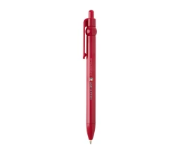 Fidget шариковая ручка из переработанной пластмассы - Красный