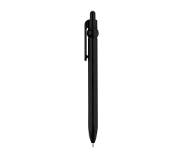 Fidget шариковая ручка из переработанной пластмассы - сплошной черный
