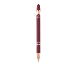 Nanna шариковая ручка с отделкой из розового золота - Бургунди (синие чернила)