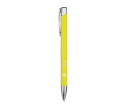 Шариковая ручка Moneta из переработанного алюминия - Желтый