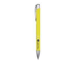 Шариковая ручка Moneta из переработанного алюминия - Желтый
