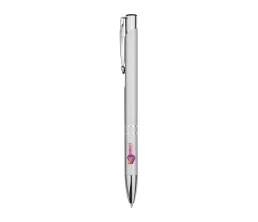 Шариковая ручка Moneta из переработанного алюминия - Серебряный