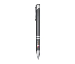 Шариковая ручка Moneta из переработанного алюминия - Серый
