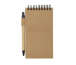 Flipper липкий блокнот с шариковой ручкой - Натуральный