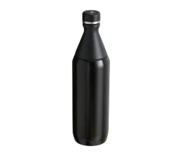 Бутылка для воды Stanley All Day Slim объемом 600 мл - черный глянцевый