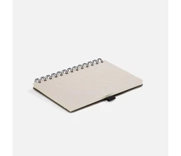 Блокнот на спирали Intrigo, белый