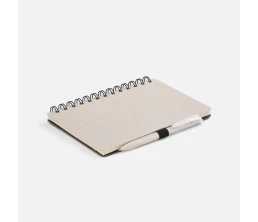 Блокнот на спирали Intrigo, белый