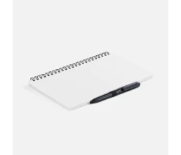 Блокнот на пружине Stone Line, белый Блокнот на пружине Stone Line, белый