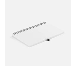 Блокнот на пружине Stone Line, белый Блокнот на пружине Stone Line, белый