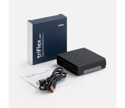 Складная станция беспроводной зарядки triFlex Light, черная