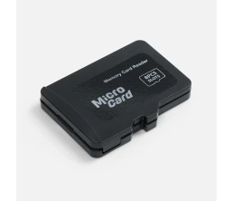 Футляр для карт памяти и SIM-карт Multitask, черный