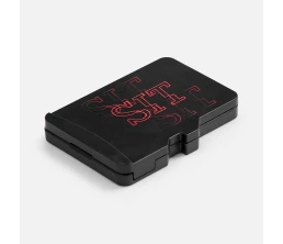 Органайзер для карт памяти и SIM с кардридером Multitask, черный