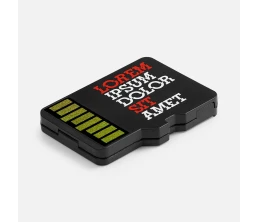 Органайзер для карт памяти и SIM с кардридером Multitask, черный