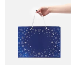 Пакет Snowlace, синий