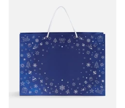 Пакет Snowlace, синий
