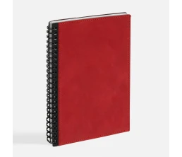 Ежедневник Notera, недатированный, красный