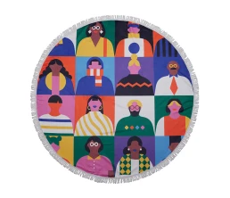 Пляжное полотенце для сублимации