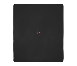 Huggy флисовое одеяло 220x250 см - сплошной черный