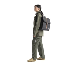 Herschel City рюкзак из переработанного материала объемом 16 л - сплошной черный