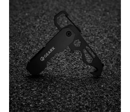 Мультитул GearX с карабином и открывалкой для посылок