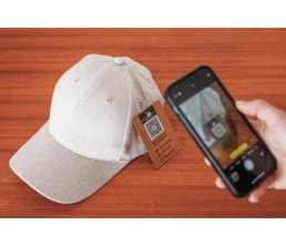 Бейсболка Milo из переработанной смесовой ткани AWARE™, 6 клиньев, 200 г/м²