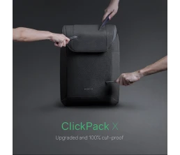 Рюкзак KORIN ClickPack X 45х32х15,5 см, с клапаном, черный