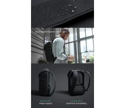 Рюкзак KORIN ClickPack X 45х32х15,5 см, с клапаном, черный