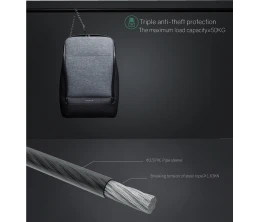 Рюкзак KORIN FlexPack Pro 47х34х18 см, черный