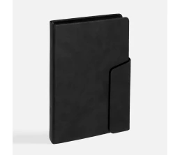 Ежедневник Leadmark, недатированный, черный