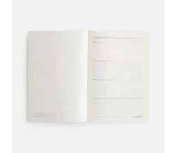 Ежедневник Leadmark, недатированный, синий
