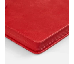 Ежедневник Leadmark, недатированный, красный