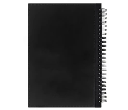 Ежедневник Notera Maxi, недатированный, черный