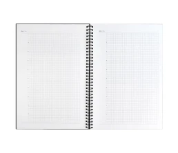 Ежедневник Notera Maxi, недатированный, черный