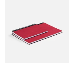 Ежедневник Notera Maxi, недатированный, красный