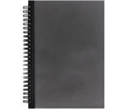 Ежедневник Notera Maxi, недатированный, серый