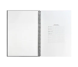 Ежедневник Notera Maxi, недатированный, серый