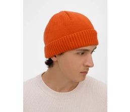Шапка ComFleece, темно-оранжевая (кирпичная)