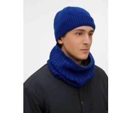 Шапка ComFleece, темно-синяя (кобальт)