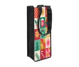 Чехол для бутылки из нетканого материала PET с возможностью полноцветной печати