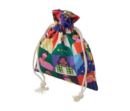 Мешочек подарочный средний с возможностью полноцветной печати