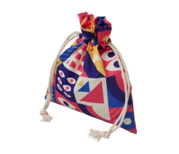 Мешочек подарочный средний с возможностью полноцветной печати