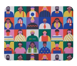 Супер тонкий коврик для мыши с возможностью полноцветной печати