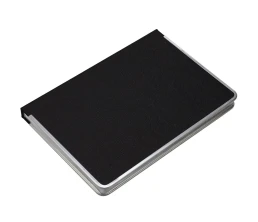 Ежедневник Frame Metal, недатированный, черный