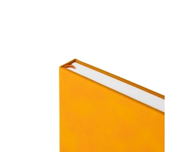 Ежедневник Horizon, недатированный, серый с оранжевым