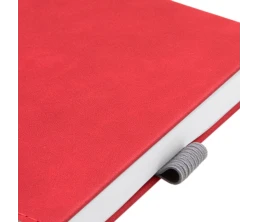 Ежедневник Horizon, недатированный, серый с красным