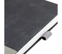 Ежедневник Horizon, недатированный, серый с черным