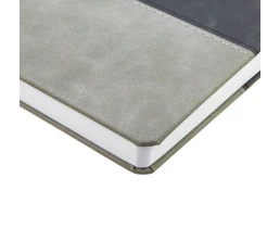 Ежедневник Horizon, недатированный, серый с черным