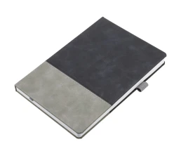 Ежедневник Horizon, недатированный, серый с черным