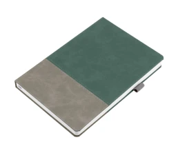 Ежедневник Horizon, недатированный, серый с зеленым